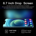 6.7inch Fully Fit Screen X30Pro Phone Snapdragon865 Deca Core 13+32MP 12G RAM 512G ROM Smartphone Face Unlock 5G Global Version