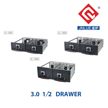 3.0 half-module drawer
