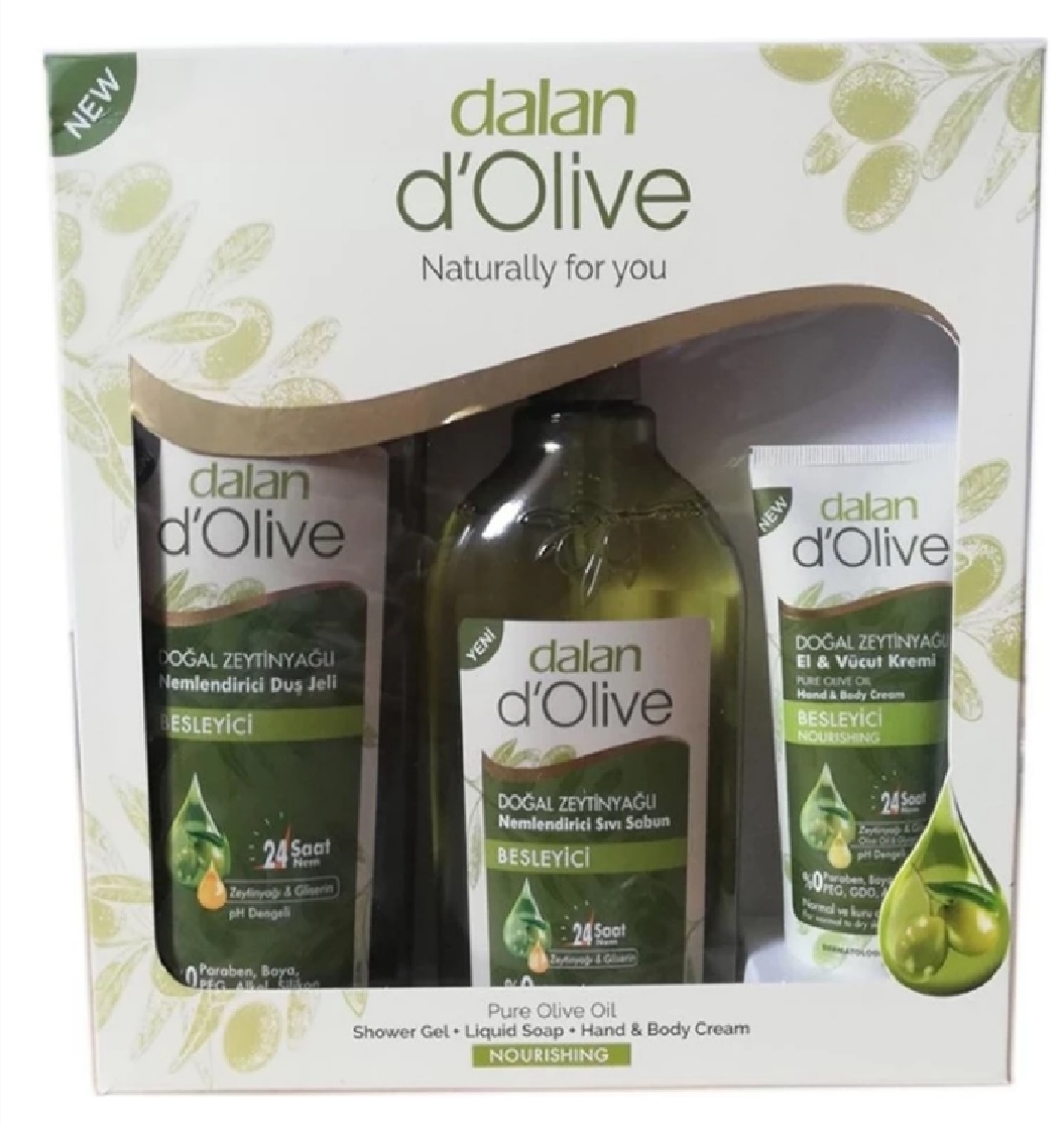 Dalan Bath and Body Set - Turkish Olive Oil Cosmetics