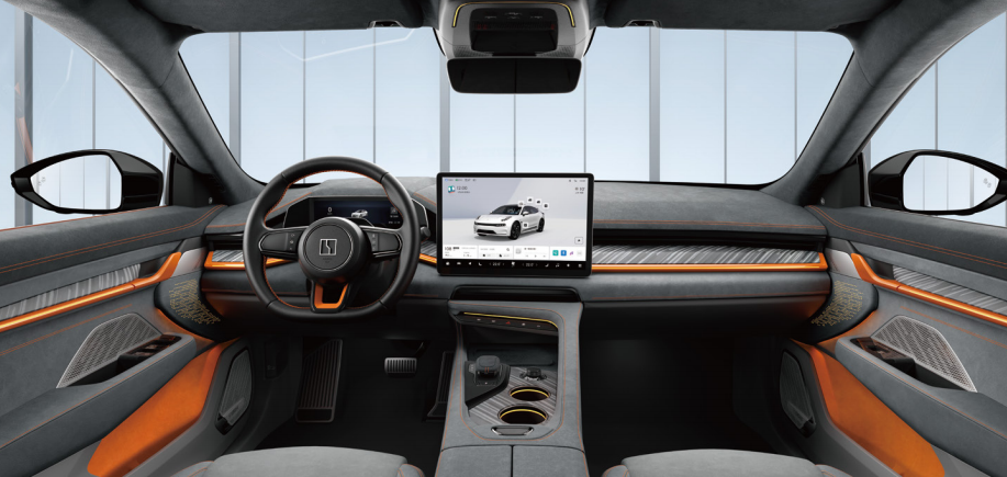 zeekr 001 z sport orange