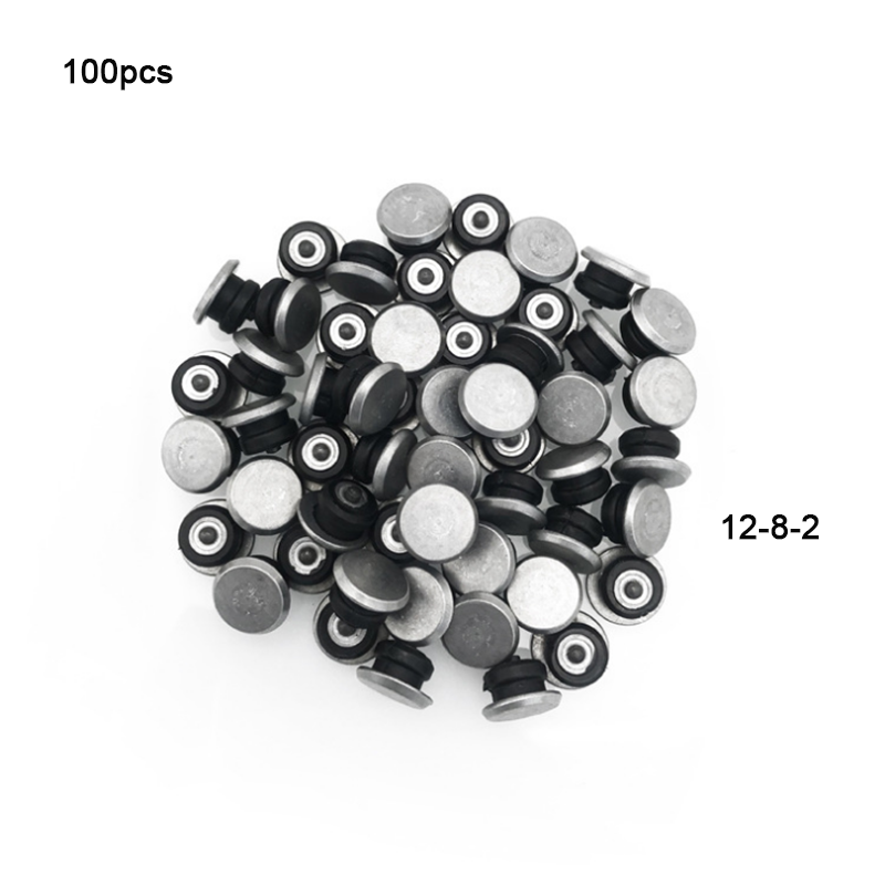 100PCS 8mm Tire Studs/Winter Car Tire Studs/Tire Studs/Snow Chians Ice Studs/Car/SUV/ATV Carbide Studs Wear Resistance