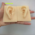 1pair 1:1 Simulation human soft silicone Ear models Acupuncture Accs Supplies Practice model medical teaching tools
