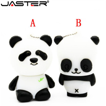 JASTER Panda USB Flash Drives (White) 100% Full Capacity 4GB 8GB 16GB 32GB 64GB cute animal Two style wholesale price HOT