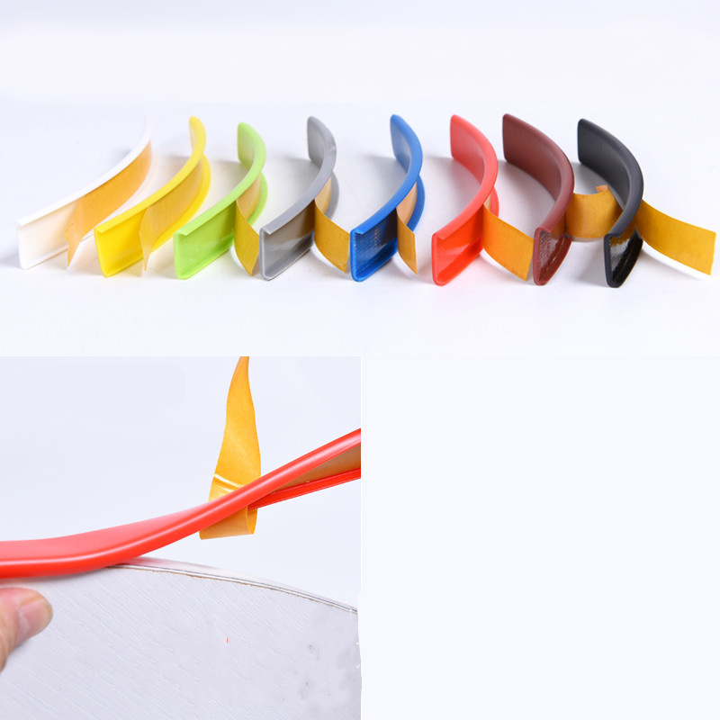 2 Meter Self Adhesive Edge Banding for Wood Furniture Wardrobe Wine Cabinets Desk Etc Edge Guard Strip Decoration PVC Edge Tape