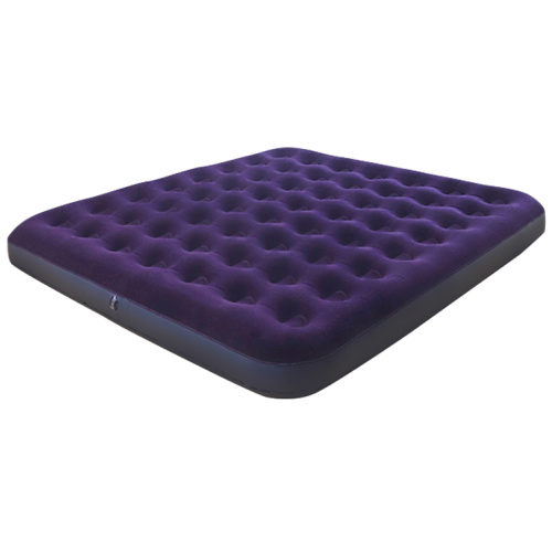 Double Flocked Camping Airbed Inflatable Mattress Air Bed for Sale, Offer Double Flocked Camping Airbed Inflatable Mattress Air Bed