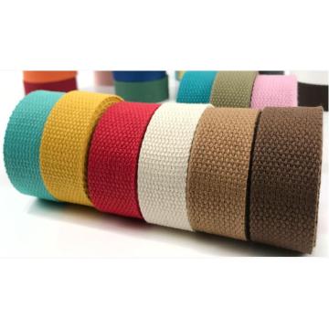 20mm width 10M length Heavy Canvas Webbing Ribbon Canvas Webbing strap DIY Durable Strap tape For belt Bag luggage 40 color