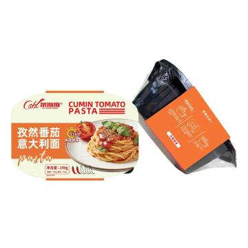 Tomato Pasta with Warm Cumin Spice Blend