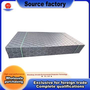 Landfill Black Patterned Polyethylene Ground Mat