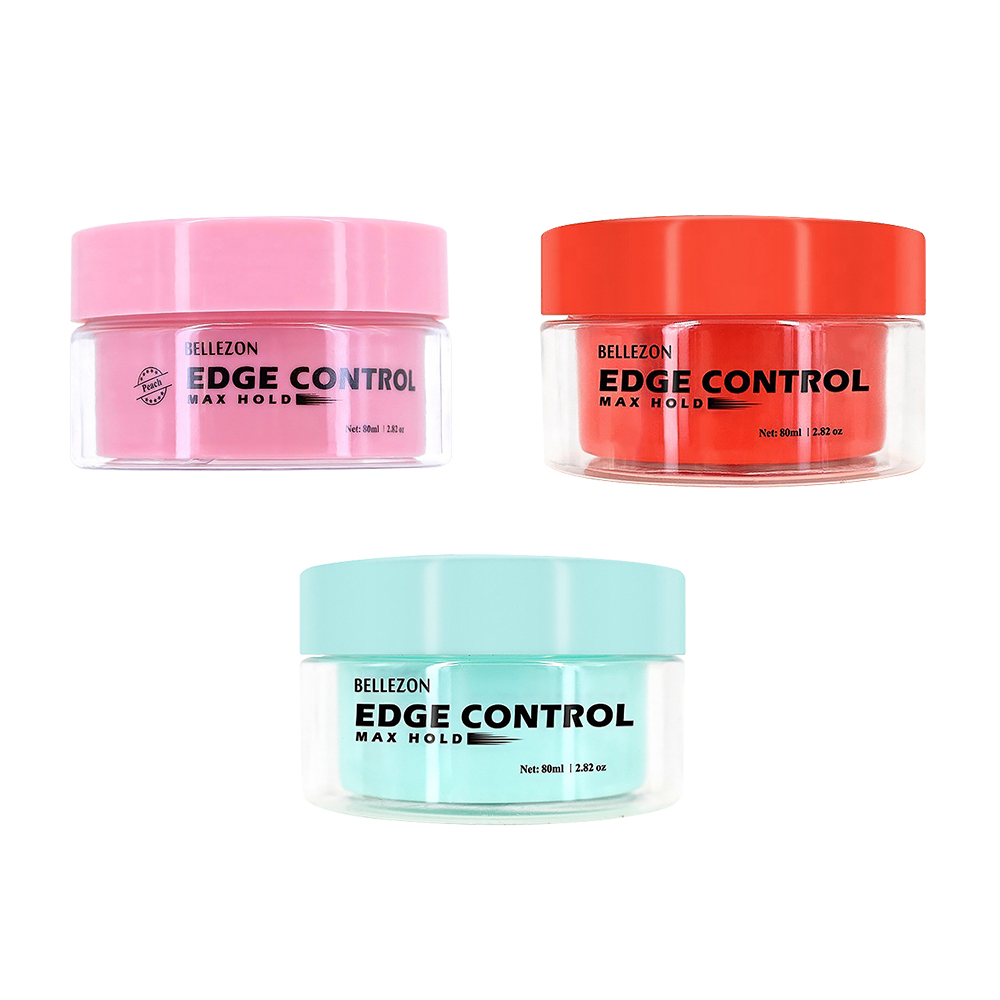 Hair Edge Control Gel Hair Oil Wax Cream Hair Styling Cream Curls Control Long-lasting Broken Hair Finishing Anti-Frizz Balm