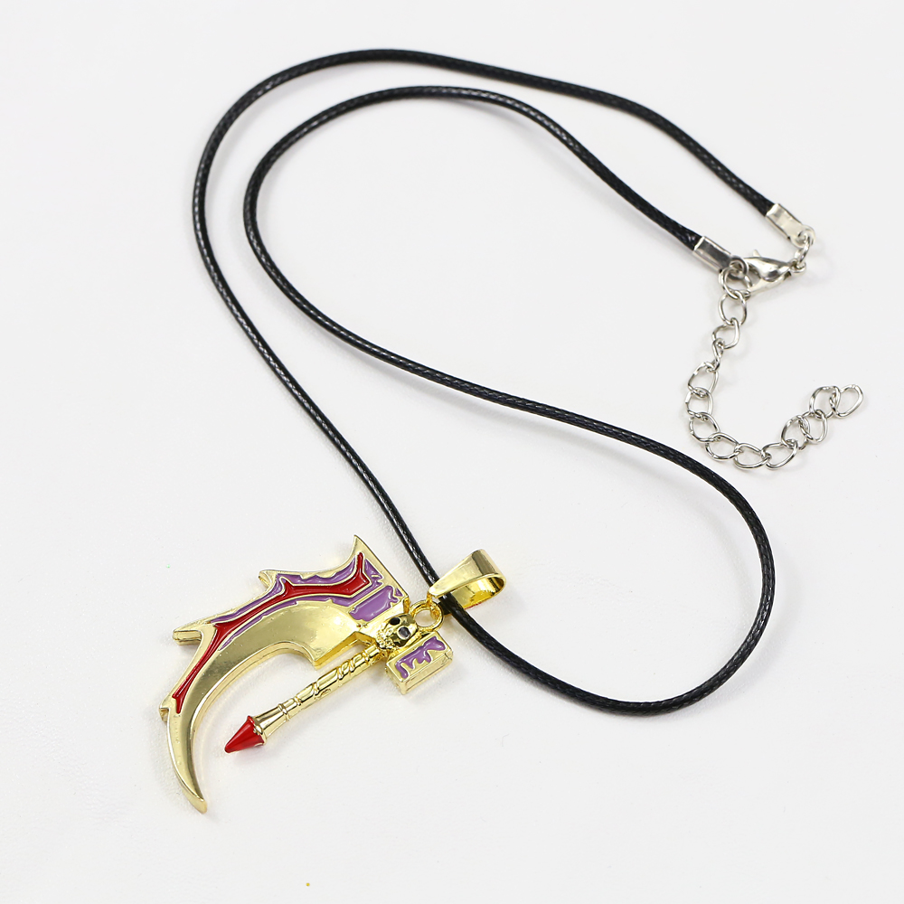 Dota 2 Cranium Basher Hammer Metal Necklace can dropshipping Charm Pendant Cosplay Accessories Jewelry Gift YS10829