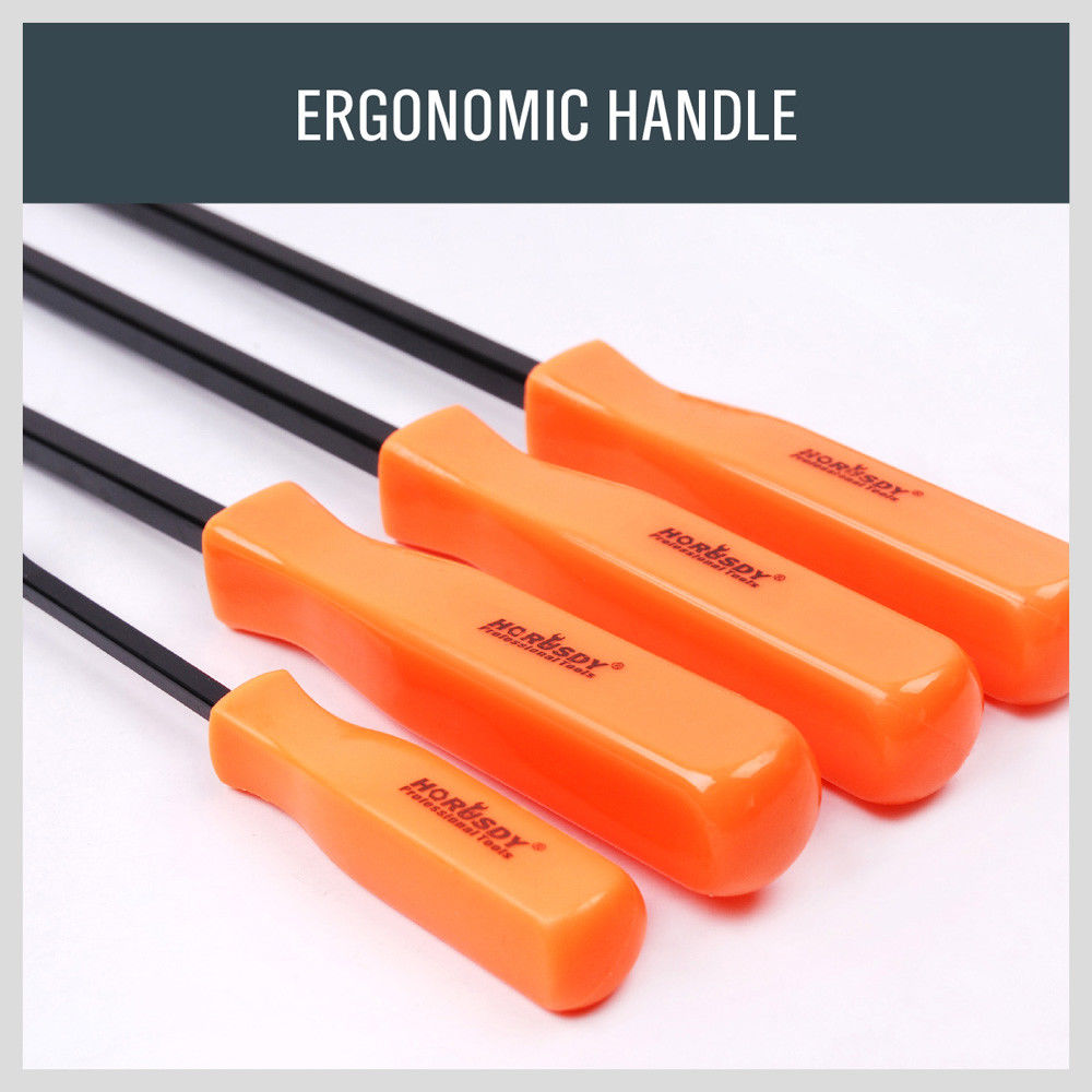 Hot sell 4Pcs Pry Bar Set Tool Heavy Duty Crowbar Strike Cap Nail Puller Chisel Car Repair Tools Remover Removal Hand Tool Set