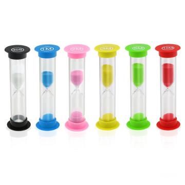 Colorful Hourglass Sandglass Sand Clock Timers 6 Colors 30sec / 1min / 2mins / 3mins / 5mins / 10mins Kitchen Tools Accessories