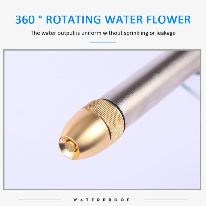 Portable Adjustable Garden Hose High Pressure Gun Metel Nozzle Car Water Spray Gun Car Wash Hose Garden Water Gun Fast Ship