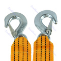 Winch 4M 3 Ton Car Tow Cable Heavy Duty Towing Pull Rope Strap Hooks Van Road Recovery