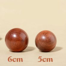 1 Pc Mini Wooden Fitness Ball Massage Handball Health Meditation Exercise Stress Relief Balls Hand Relaxation Accessory