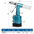 Pneumatic Blind Rivet Gun 2.4-5.0MM Heavy Duty Air Hydraulic Riveter-Professional Pop Pneumatic Riveting Gun Rivet Tool