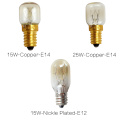 E12/E14 Durable Microwave Easy Install Super Bright Replacement Oven Bulb Salt Light 15W 25W 110V Heat Resistant Incandescent