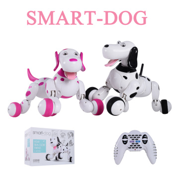 777-338 Birthday Gift RC zoomer dog 2.4G Wireless Remote Control Smart Dog Electronic Pet Educational Children's Toy Robot toys