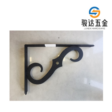 Modern Minimalist Black Iron Gate Handle