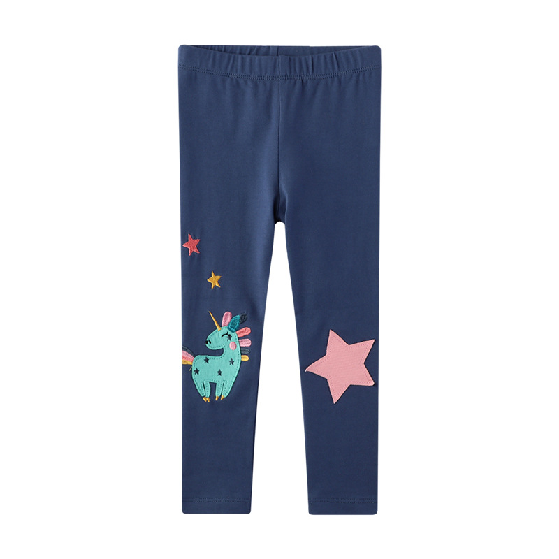 Winter Autumn Girls Boys Pants For Kids Skinny Cotton Soft Elastic Trousers Animal Print Leggings Children Clothes Cartoon Pants