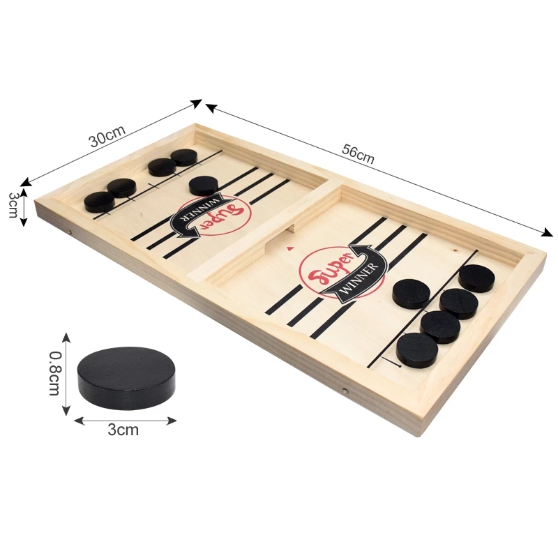 Foosball Winner Games Table Hockey Game Catapult Chess Parent-child Interactive Toy Fast Sling Puck Board Game Toys For Children