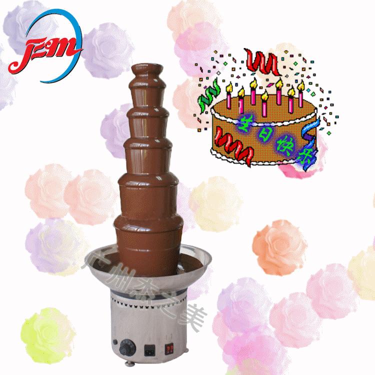 110V/220V commercial chocolate chocolate fountain machine falls creative fashion chocolate spray tower