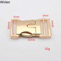 30 Mm Metal Rectangle Buckles for Backpack Overcoat Jacket Bags Dog Collar Outdoor Camping Hardware Fastener Buckles for Men