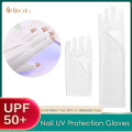 1 Pair Nail Care Hand Protective Glove Gel Manicures UV Protection Anti Black Nail Art Drying Lamp Protective Gloves Accessories