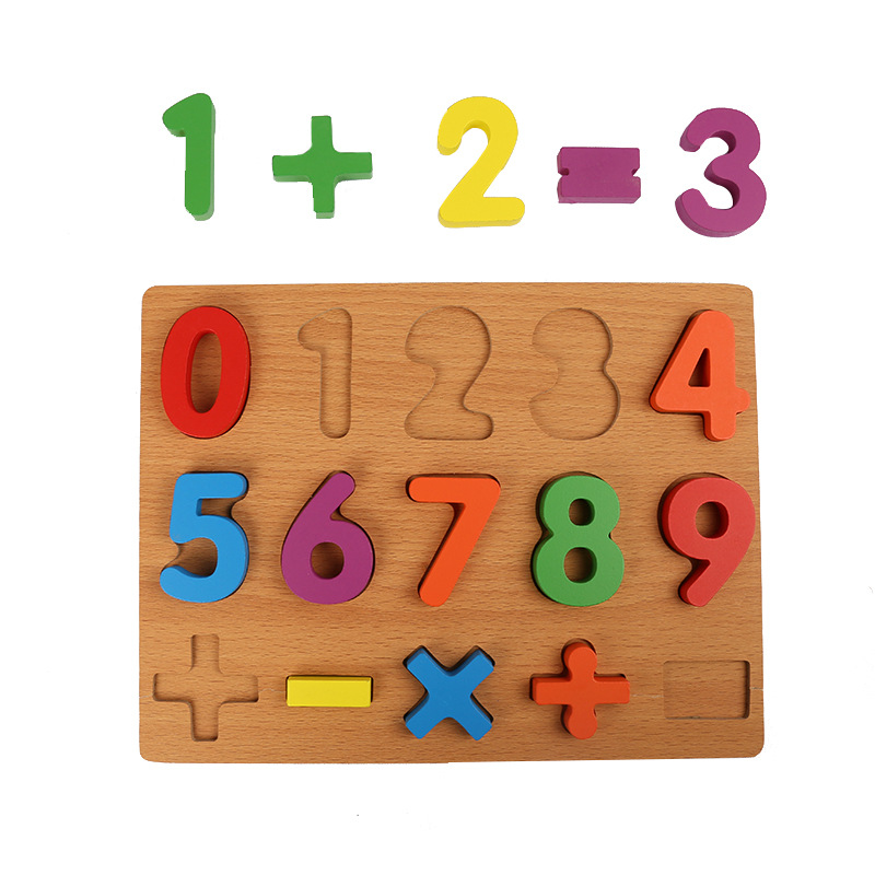 Wooden Puzzles Colorful Alphabet English Letters Puzzle Jigsaw Wooden 3D Puzzle Jigsaw Early Educational Toys Children Baby Toy