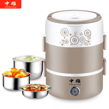 Electric lunch box Automatic Thermal lunch box Pluggable Heating lunch box 1 2 3 people heating Cooking lunch box Rice cooker