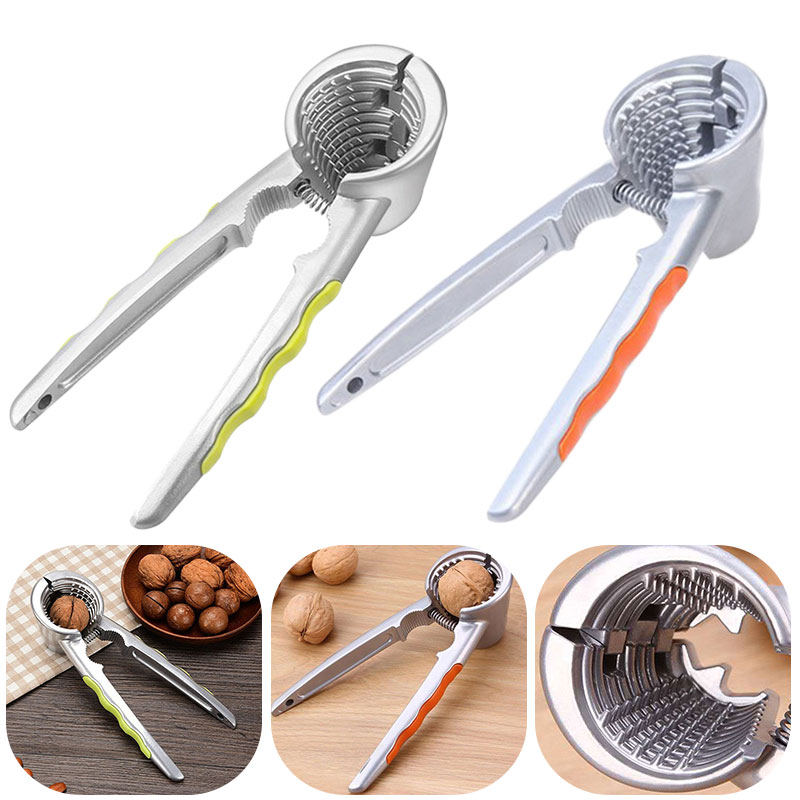 Aluminum Alloy Walnut Crakers Nutcracker Sheller Nut Opener Kitchen Tool Walnut Plier Opener Plier Tool Kitchen