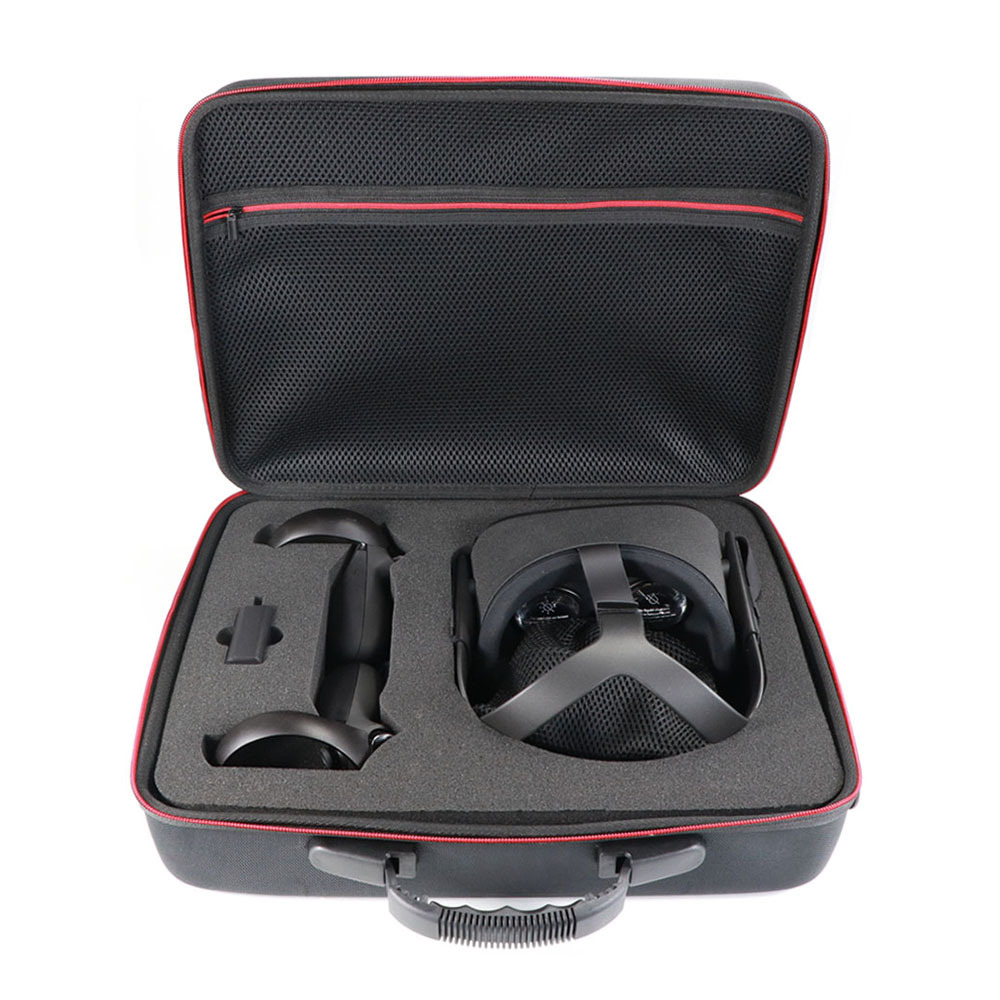 All-in-one EVA Hard Bag Protect Cover Storage Box Cover Carry Case for Oculus Quest Virtual Reality System and Accessories