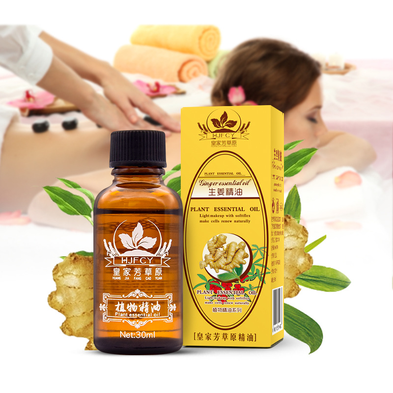 Natural Plant Therapy Essential Oils Anti Aging Lymphatic Drainage Ginger Oil Body Massage Oils Detox Oil