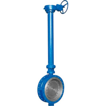 304 stainless steel extended butterfly valve