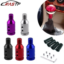 RASTP-JDM Racing Universal Aluminum Shift Knob Adapter Fit for Non Threaded Shifter Auto shifters M12x1.25mm/M10x1.5mm RS-SFN057