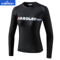 SABOLAY 2019 New Men Women Rash Guard Long Sleeve Swimsuit Split Quick Dry Sunscreen UV UPF50+ Snorkeling Rashguard Surf Set