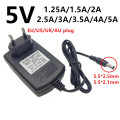 5V 5volt ac dc universal Power Adapter 1.25A 1.5A 2A 2.5A 3A 3.5A 4A ac/dc Adaptor 220V To 5 V Volt power supply 5.5mm adaptador