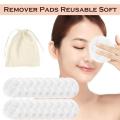 Hot ! Makeup Remover Reusable Pads Cotton Pads Make Up Remover Bamboo Fiber Skin Care Skin Care Pads Cleaning Pads