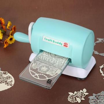 DIY Dies Embossing Machine Scrapbooking Cutter Dies Machine Paper Card Making Craft Tool Die-Cut Green White Manual Card Tool