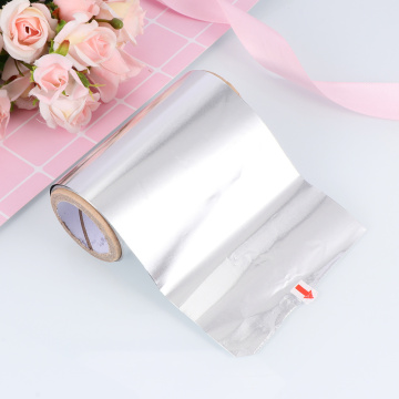 1 Roll of Width 10cm Hair Coloring Tin Foil Thicken Hairdressing Perm Foil Barber Accessories Silver