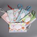 Baby Wet Wipes Bag Eco-Friendly Snap Strap Wipes Container Clamshell Cosmetic Cleaning Wipes Reusable Carrying Fashion Print Bag