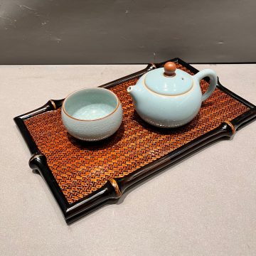 Qiong Bamboo Woven Tea Tray