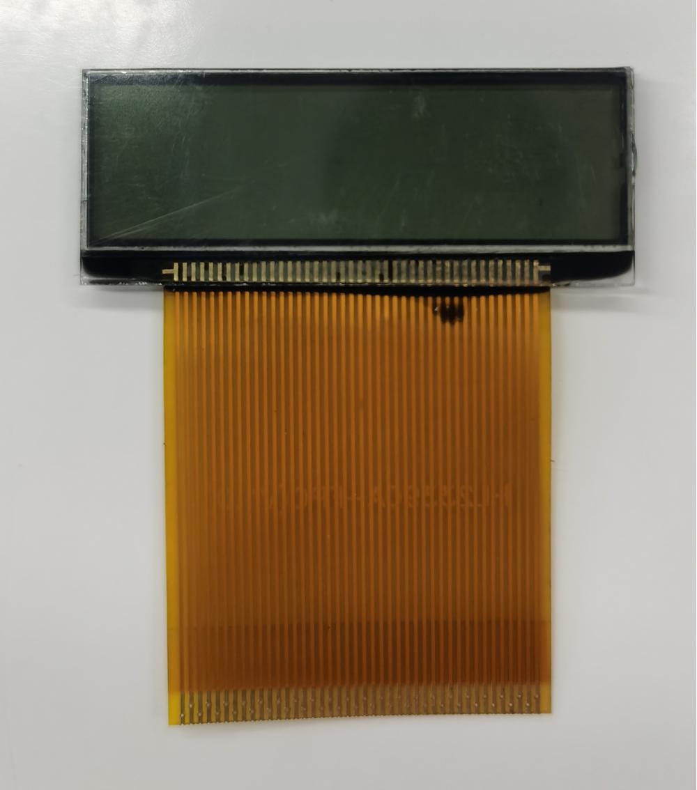 TN LCD display for thermometer