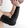 Men's Compression Elbow Pad Oversleeve Sports Arm Sleeve Basketball Breathable Sun UV Protection Elbow Protector Cycling