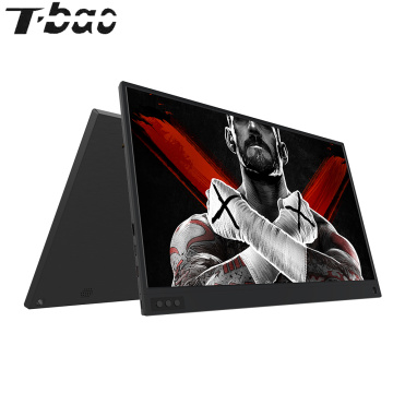 T-bao Monitor Touch Screen Portable Monitor 1920x1080 HD IPS 15.6-inch Display Touch Screen Monitor 8000mAh Rechargeable Battery