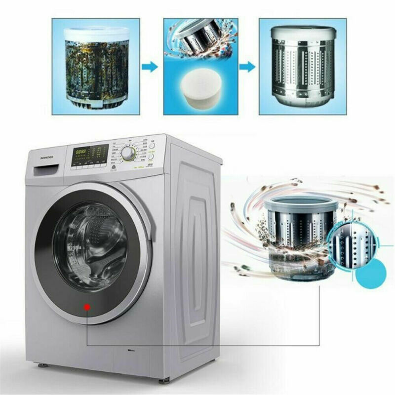 Washing Machine Tub Bomb Cleaner REMOVE all DIRT & DEEP CLEANING Remover Deodorant Durable Multifunctional Laundry Supplies