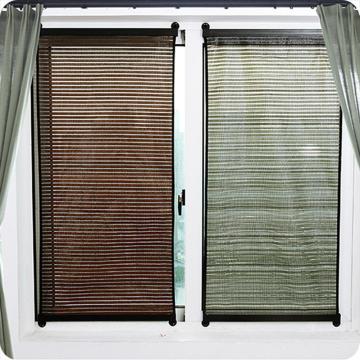 Blackout Roller Shade Curtain Breathable Wall-Mounted Sun Block Curtain Removable Drill-free Blackout Window Shade For Bedroom