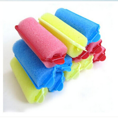 Sponge Hair Styling Foam Hair Rollers Curler Hairdressing tool New 12 Pcs New Hot Soft DIY Styling Tools