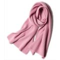 70% Wool 30% Cashmere Knitted Scarf
