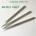 SN 99.3 Tin amount CU0.7 500g Lead-free solder bar Electrician Lead-free tin rod Environmental protection high quality,F20089